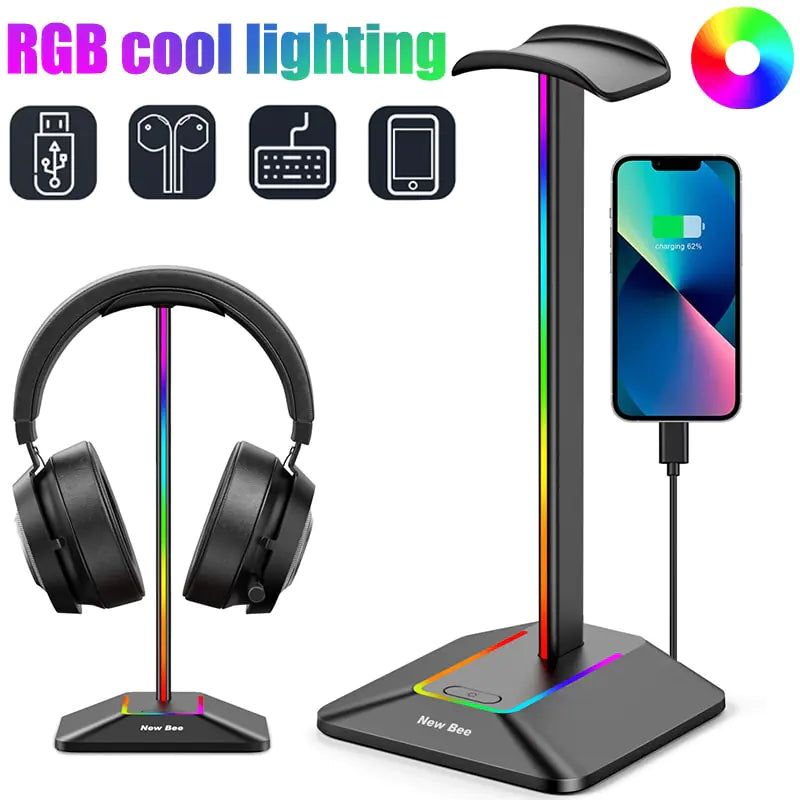 RGB Elite Gaming Headset Stand