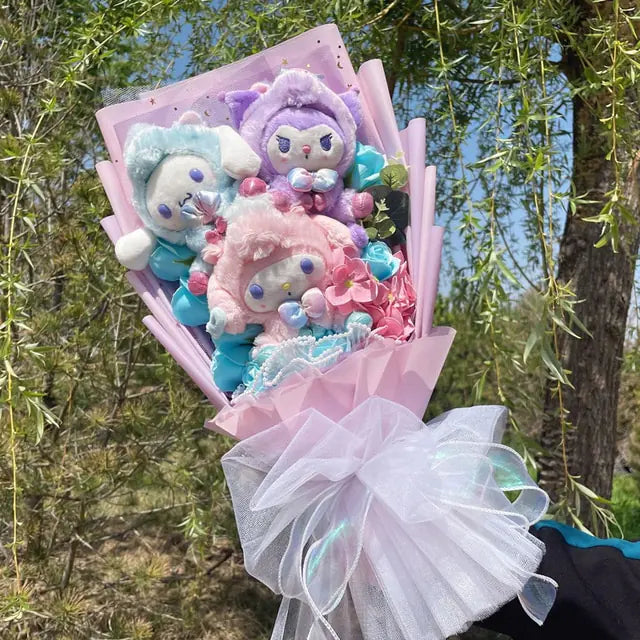 Plush Doll Bouquet