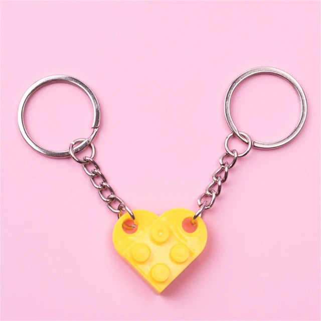 Brick Keychain for Couples Friendship