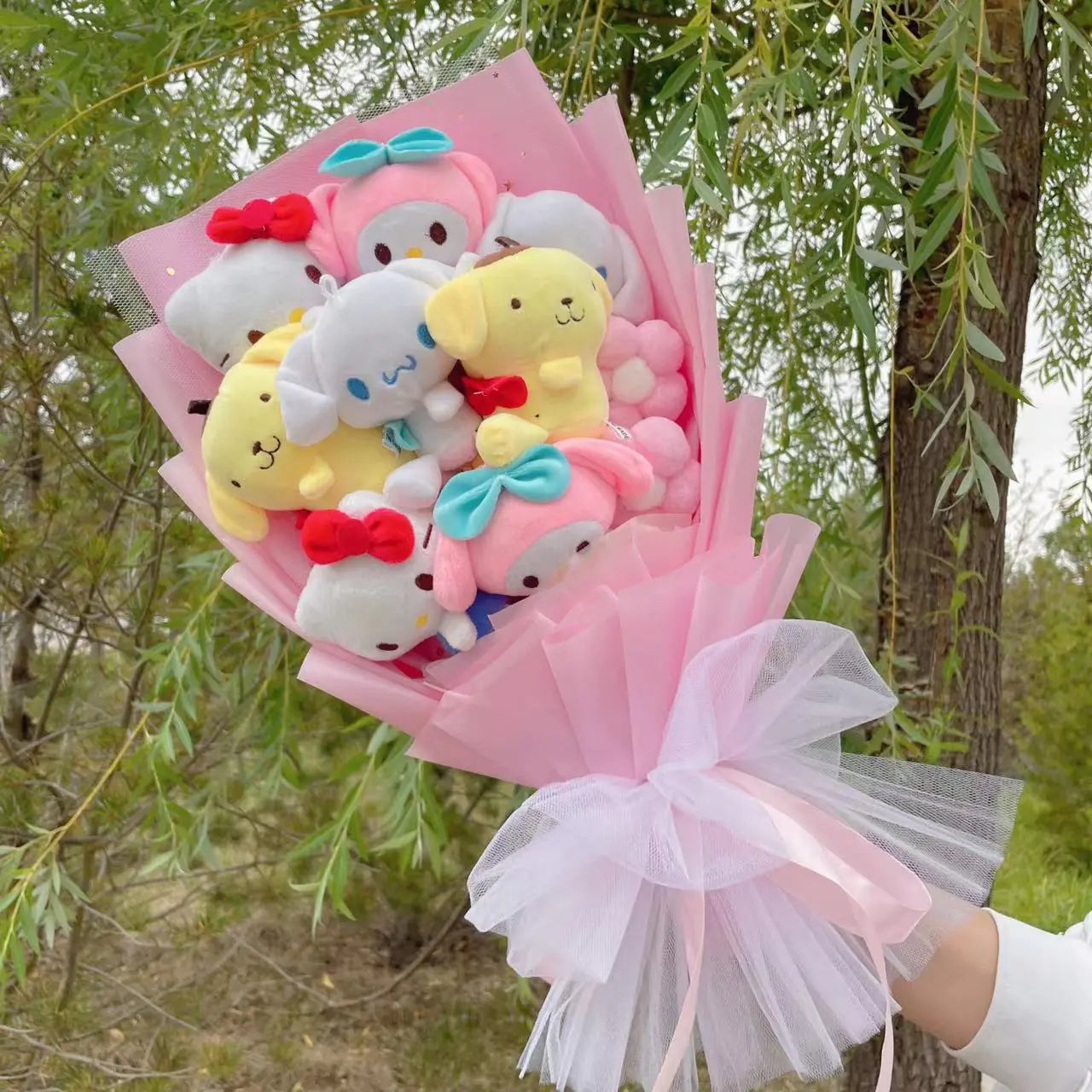 Plush Doll Bouquet