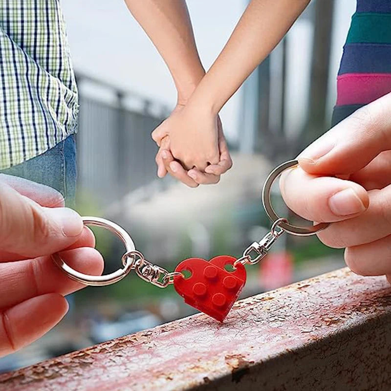 Brick Keychain for Couples Friendship