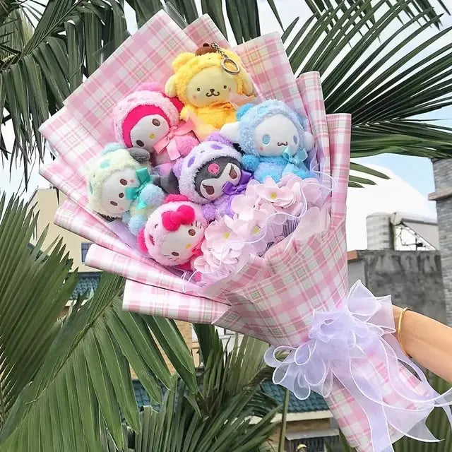 Plush Doll Bouquet