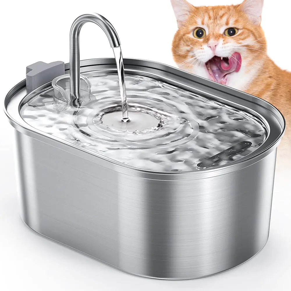 Stainless Steel Cat Hydration Station