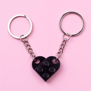 Brick Keychain for Couples Friendship