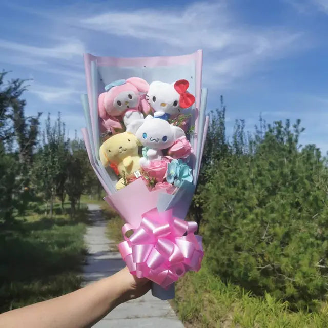 Plush Doll Bouquet