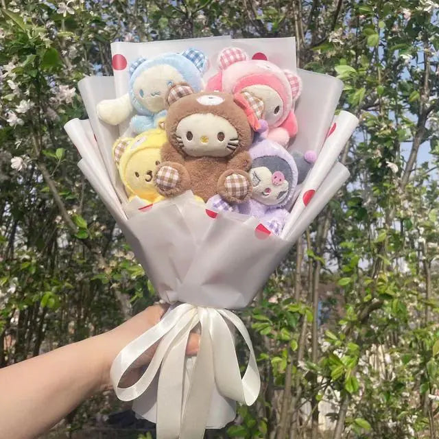 Plush Doll Bouquet