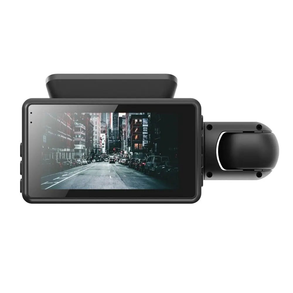 1080P Dual Dash Cam: Front & Interior Recording