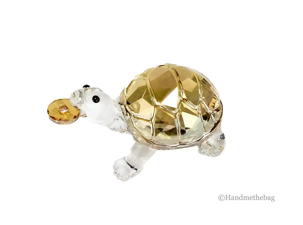 Swarovski (5463874) Asian Symbols Health Wealth Tortoise Crystal Figurine