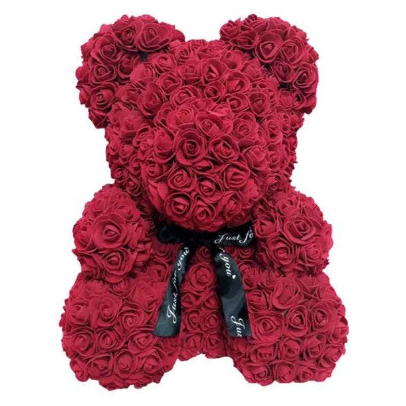 Flower Rose Teddy Bear