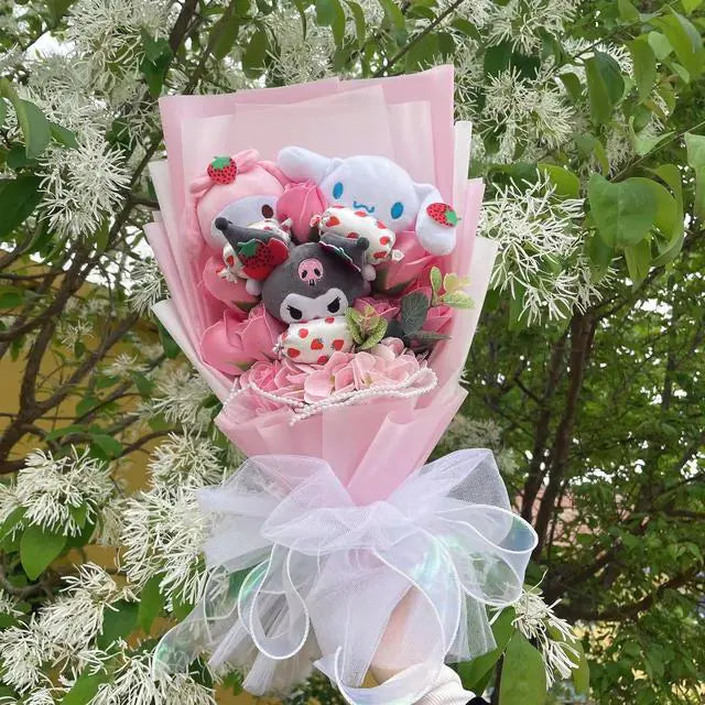 Plush Doll Bouquet