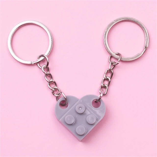 Brick Keychain for Couples Friendship