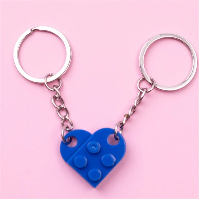 Brick Keychain for Couples Friendship