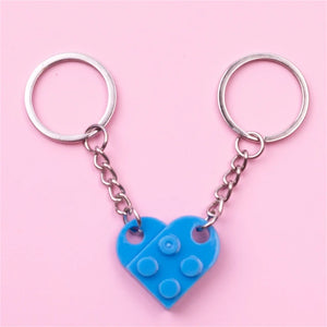 Brick Keychain for Couples Friendship