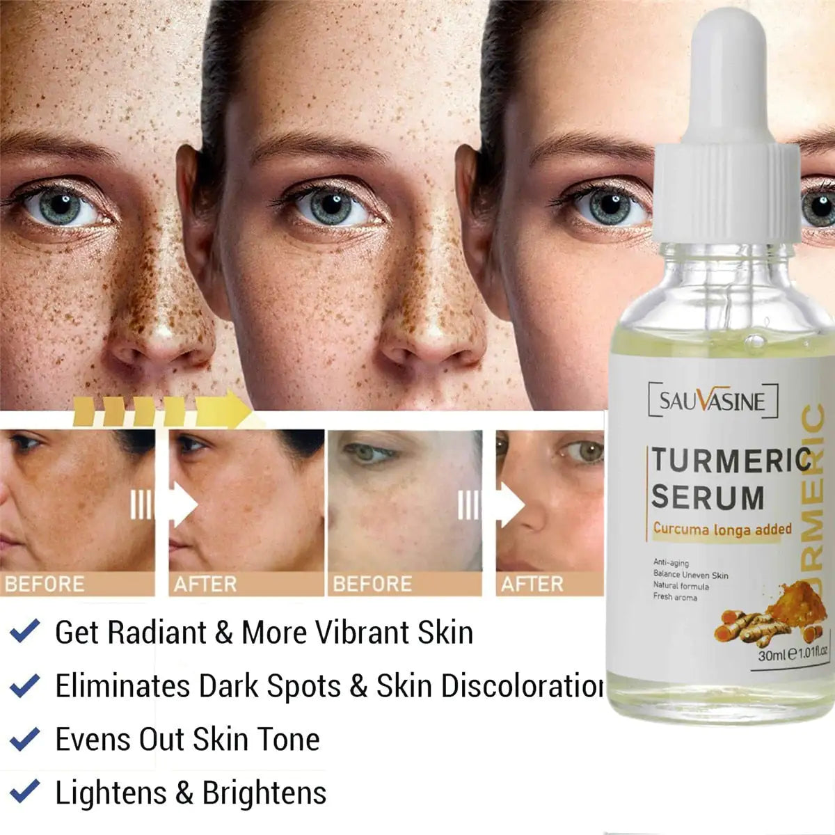 Turmeric Glow Brightening Serum