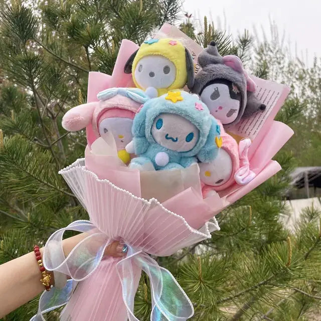 Plush Doll Bouquet