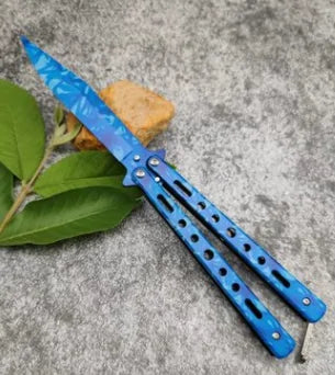 Colorful Training Butterfly Knife