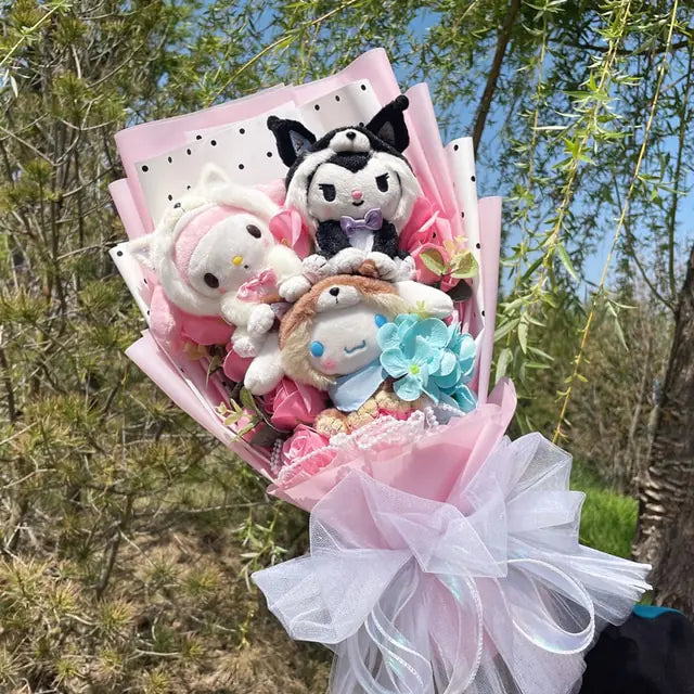 Plush Doll Bouquet