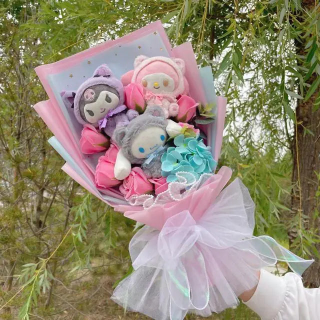 Plush Doll Bouquet