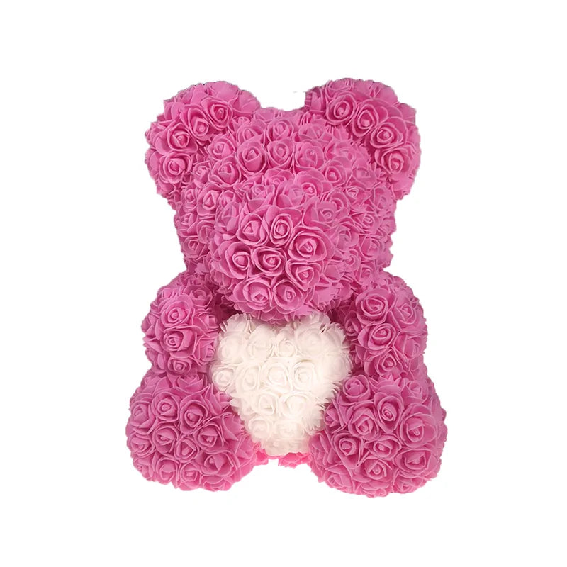 Flower Rose Teddy Bear