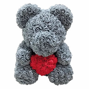 Flower Rose Teddy Bear