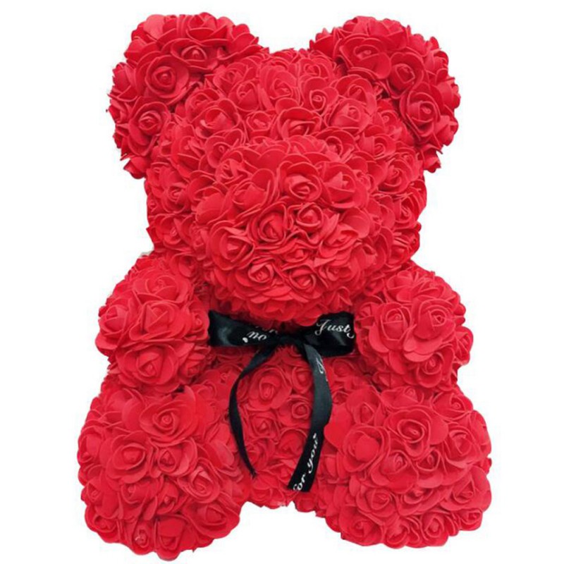 Everlasting Rose Teddy Decor